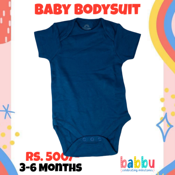 Bodysuits 3-6 Months - Brushed Blue