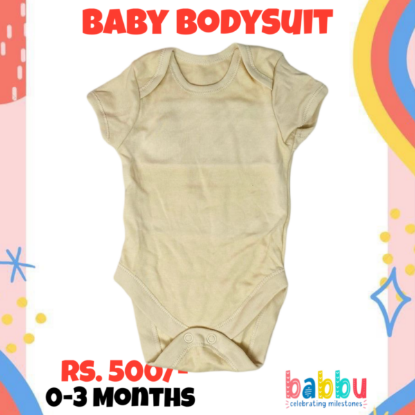 Bodysuits 0-3 Months - Beige