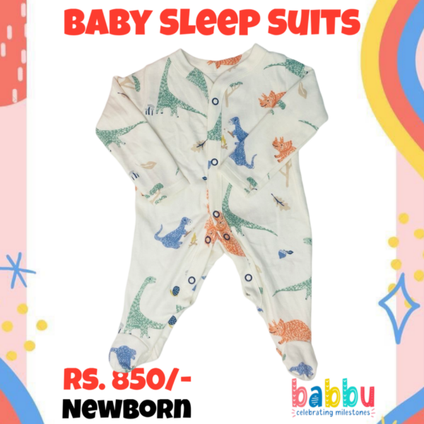 Sleep suits Newborn - Dinos