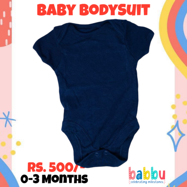 Bodysuits 0-3 Months - Dark Blue