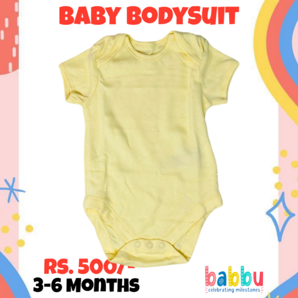 Bodysuits 3-6 Months - Yellow