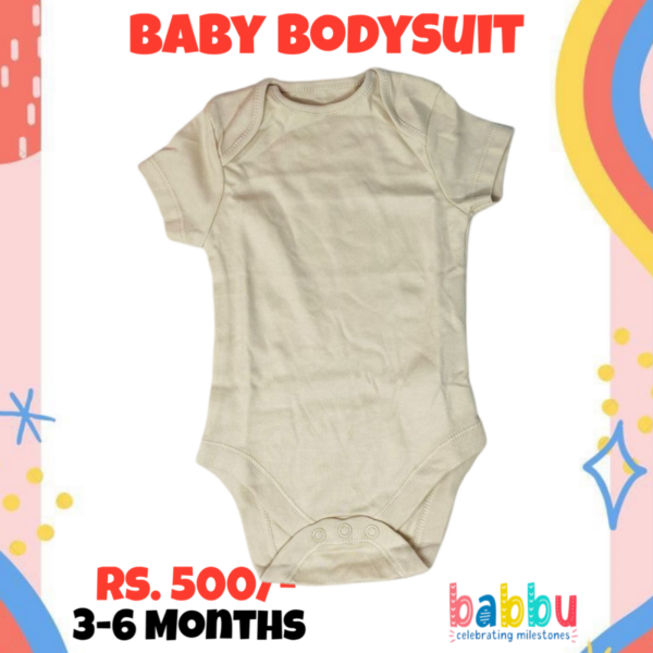 Bodysuits 3-6 Months - Light Brown