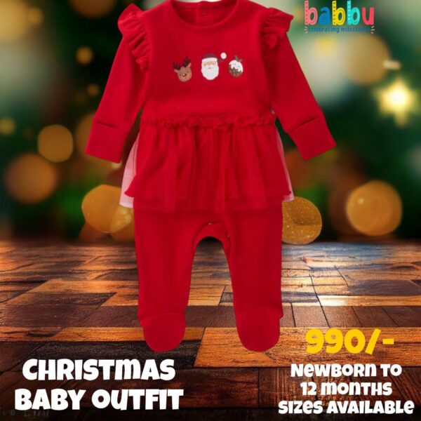 Baby Outfit 3-6 Months - red