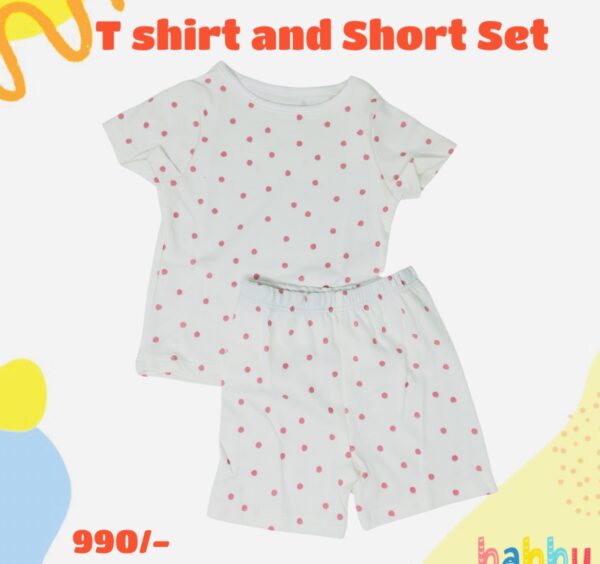 Short & Skinny 6-9 Months - polka