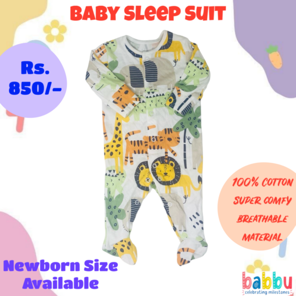 Sleep Suits Newborn - Forest