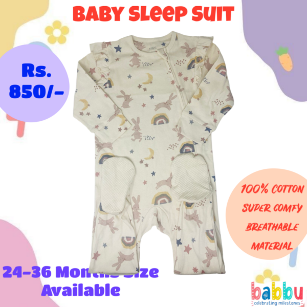 Sleep suits 24-36 Months - Brown Animals