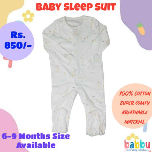 Sleep suits 6-9 Months - Ducks