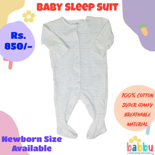 Sleep Suits Newborn - Stripes