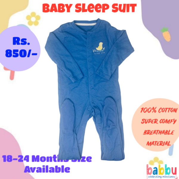 Sleep suits 18-24 Months - Blue Duck