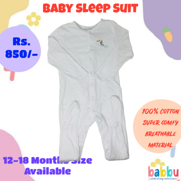 Sleep suits 12-18 Months - Bird