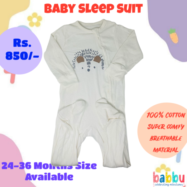 Sleep suits 24-36 Months - Hedgehog