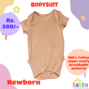 Bodysuits Newborn  - Peach
