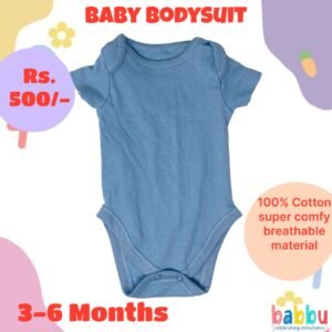 Bodysuits 3-6 Months - Brushed Blue