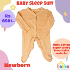 Sleep suits Newborn -  Orange