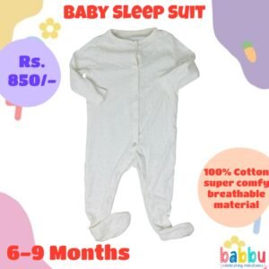 Sleep suits 6-9 Months -  Small Multi Color Dots