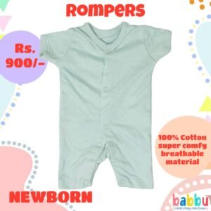 Rompers Newborn - Teal