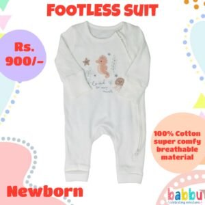 Footless suits Newborn - Sea Hourse