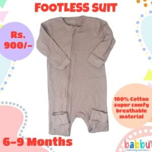 Footless suits 6-9 Months - Light Brown