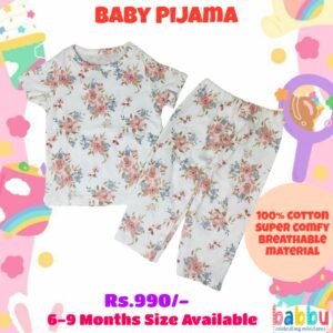 Pijamas 6-9 Months - Flowers