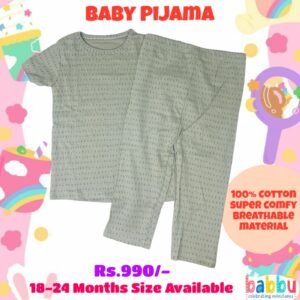 Pijamas 18-24 Months - Green with Dots