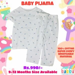 Pijamas 9-12 Months - Small Blue Turtles