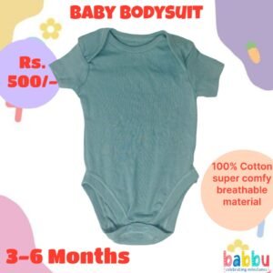 Bodysuits 3-6 Months - Brushed Green