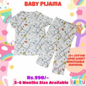 Pijamas 3-6 Months - Roads and Cars