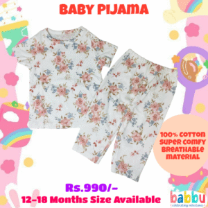 Pijamas 12-18 Months - Flowers