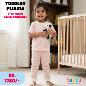 Pijamas Long Sleeve 9-10 Years - Baby Pink with Stars