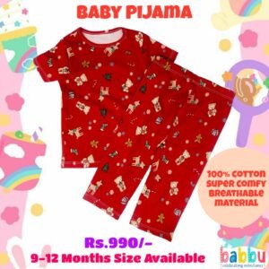 Pijamas 9-12 Months - Red