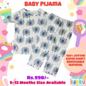 Pijamas 9-12 Months - Elephants