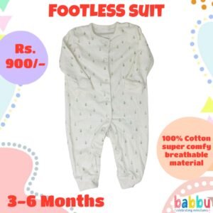 Footless suits 3-6 Months - Peaches