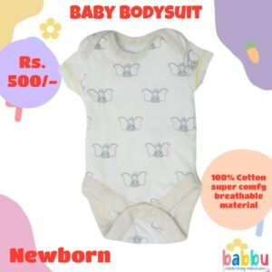 Bodysuits Newborn - Dumbo with yellow border