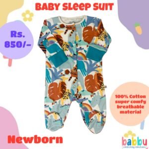 Sleep suits Newborn - Animals with White Background