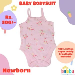 Bodysuits Newborn - sleeveless floral