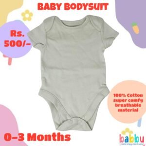 Bodysuits 0-3 Months - Grey