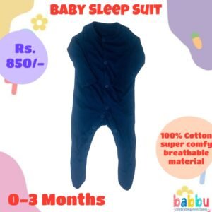 Sleep suits 0-3 Months - Dark Blue