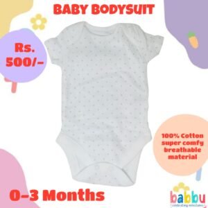 Bodysuits 0-3 Months - Beige Triangles