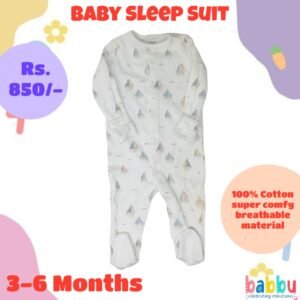 Sleep suits 3-6 Months - Sail Boat