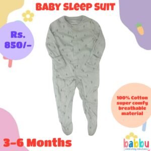 Sleep suits 3-6 Months - Small Trees