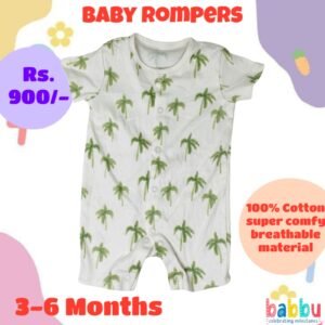 Rompers 3-6 Months - Coconut Trees