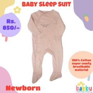 Sleep suits Newborn - My Beautiful Flower Print