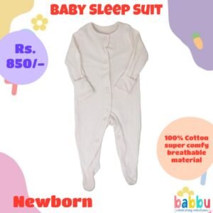 Sleep suits Newborn - Light Pink