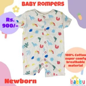 Rompers Newborn - Dinos