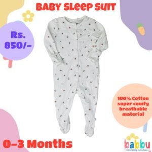 Sleep suits 0-3 Months - Insects