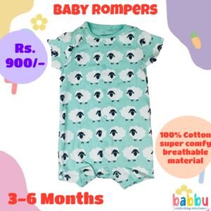 Rompers 3-6 Months - Sheep