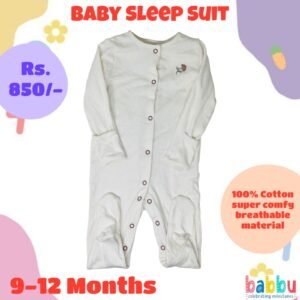 Sleep suits 9-12 Months - Flower