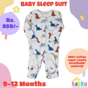 Sleep suits 9-12 Months - Dinos