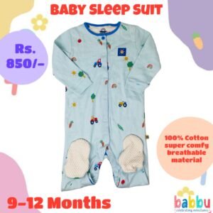 Sleep suits 9-12 Months - Tractors
