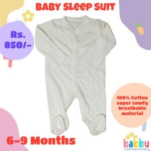 Sleep suits 6-9 Months - Off White